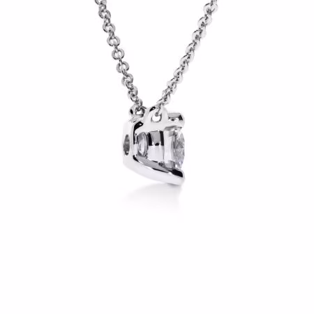 VIRAGO Solitärhalskette aus Gold, Runder Diamant 0,70 ct