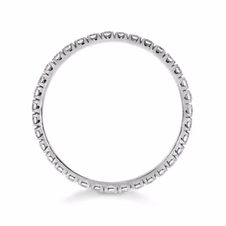 NOVA Memoire-Ring aus Gold, Runde Diamanten 0,53 ct - Voll