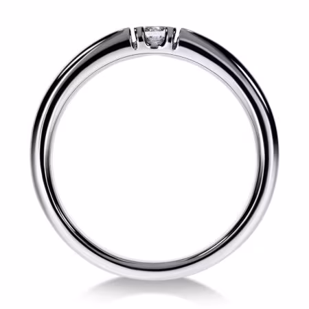 NOVA Memoire-Ring aus Gold, Runder Diamant 0,10 ct