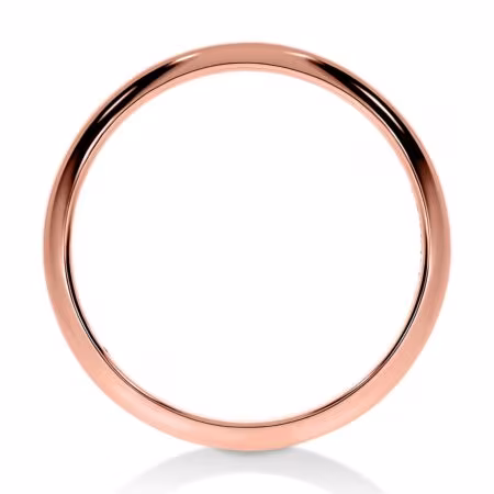 BASIO Band Ring in Gold, 2.50 mm Width