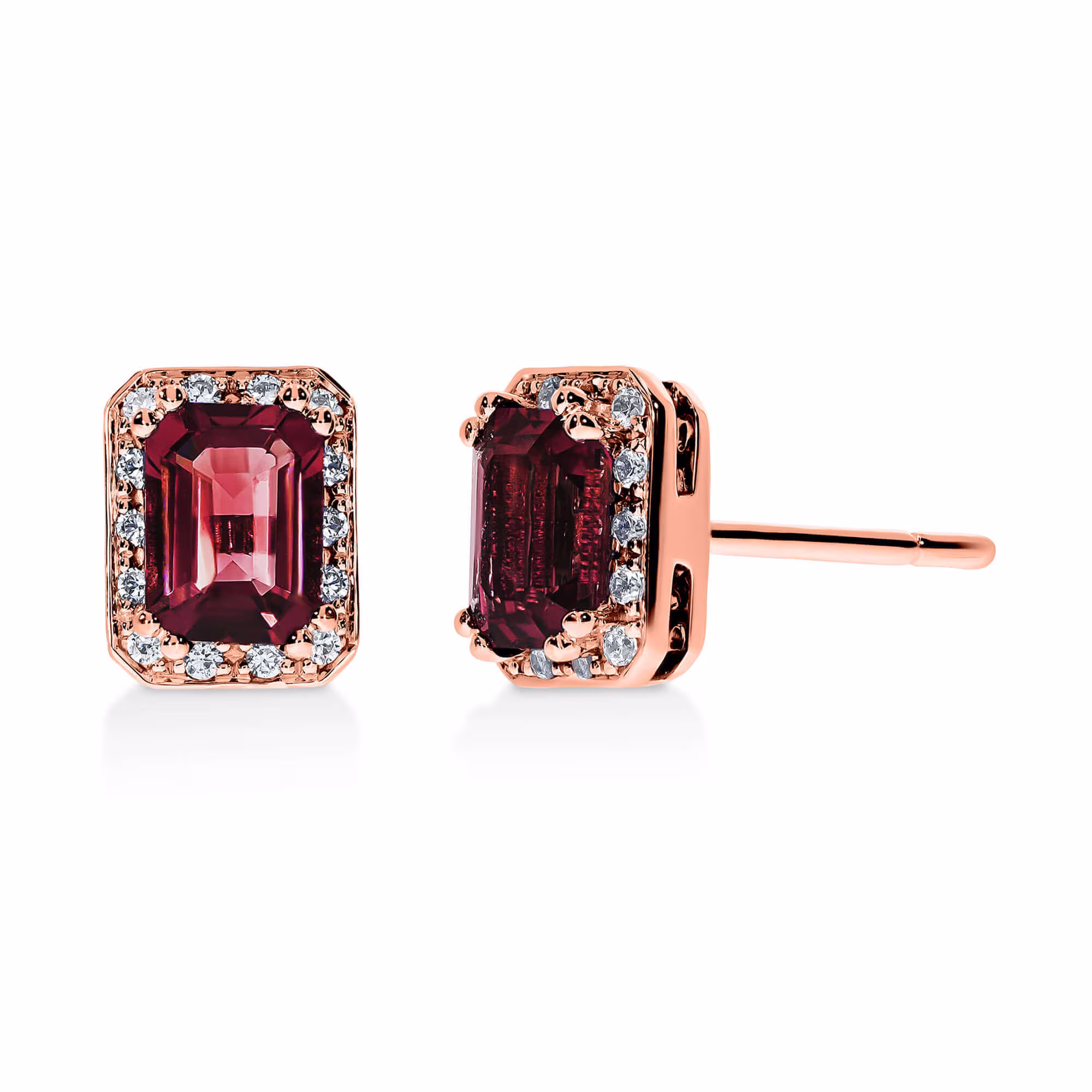 GRANDESSA Halo Earrings