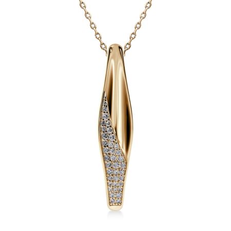 THE BOB Shaggy Ring in Gold, Round Diamonds 0.33 ct