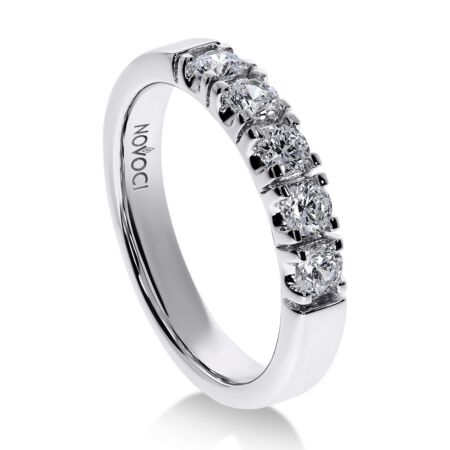 NOVA Memoire-Ring aus Gold, Runde Diamanten 0,50 ct