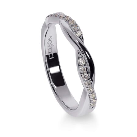 UNDA Fancy Ring aus Gold, Runde Diamanten 0,17 ct