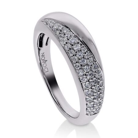 THE BOB Topsy Ring in Gold, Round Diamonds 0.37 ct