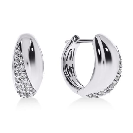 THE BOB Topsy Huggies in Gold, Round Diamonds 0.34 ct