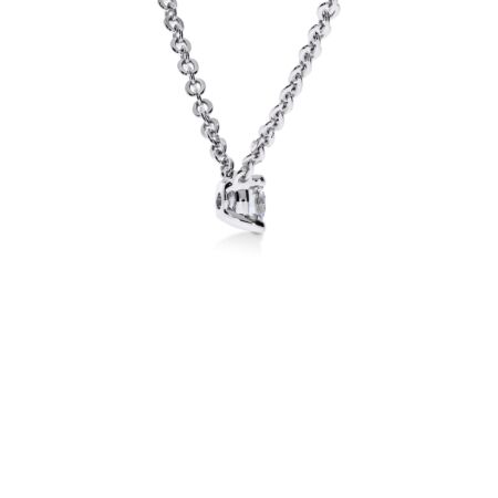 VIRAGO Solitärhalskette aus Gold, Runder Diamant 0,10 ct