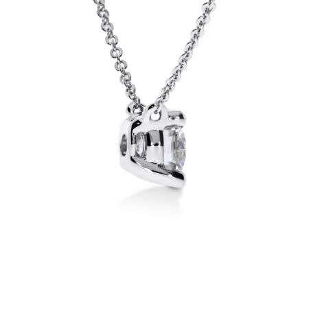 VIRAGO Solitärhalskette aus Gold, Runder Diamant 1,00 ct