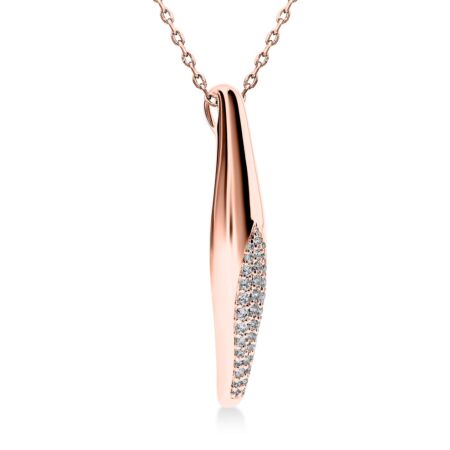 THE BOB Pixie Pendant in Gold, Round Diamonds 0.32 ct