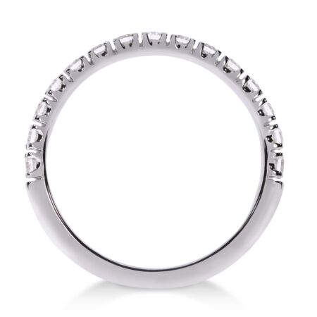 NOVA Memoire-Ring aus Gold, Runde Diamanten 0,45 ct - Halb