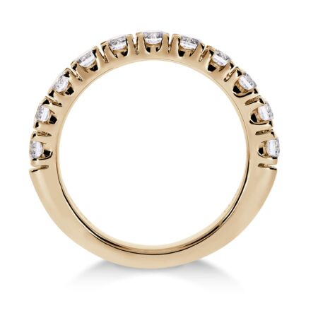 NOVA Memoire-Ring aus Gold, Runde Diamanten 1,10 ct - Halb