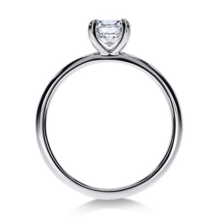 ELEGANZ Solitärring aus Gold, Runder Diamant 0,80 ct