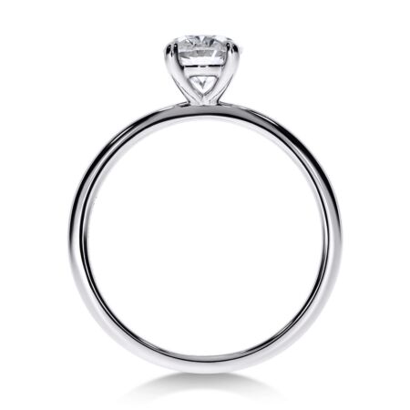 ELEGANZ Solitärring aus Gold, Ovaler Diamant 1,00 ct