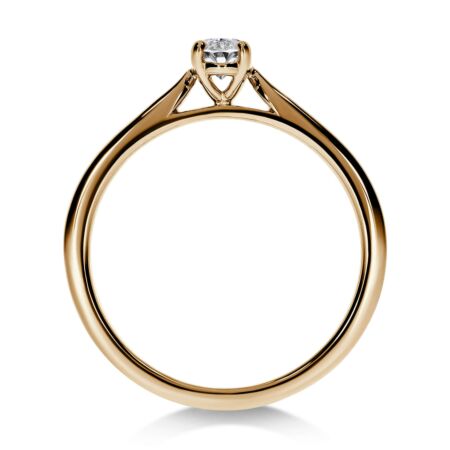 VIRAGO Solitärring aus Gold, Ovaler Diamant 0,50 ct