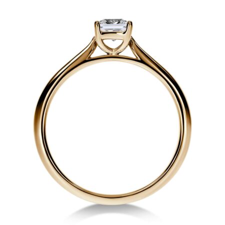 VIRAGO Solitärring aus Gold, Prinzess-Diamant 0,50 ct